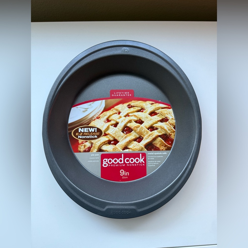 BNWT Good Cook Premium Nonstick 9 inch/22 cm Pie Pan